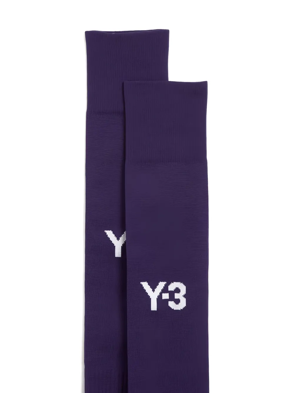  Y-3 Logo-embellishment Socks - Purple 