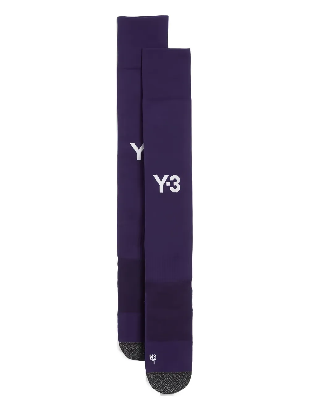 Y-3 Calzini con decorazione logo - Viola
