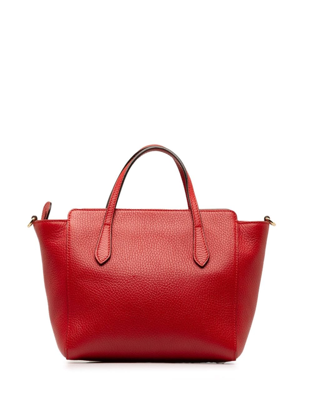 Pre-owned Gucci 2000-2015 Mini Swing Satchel In Red
