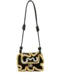 Isla Mini Peplum shoulder bag - Black
