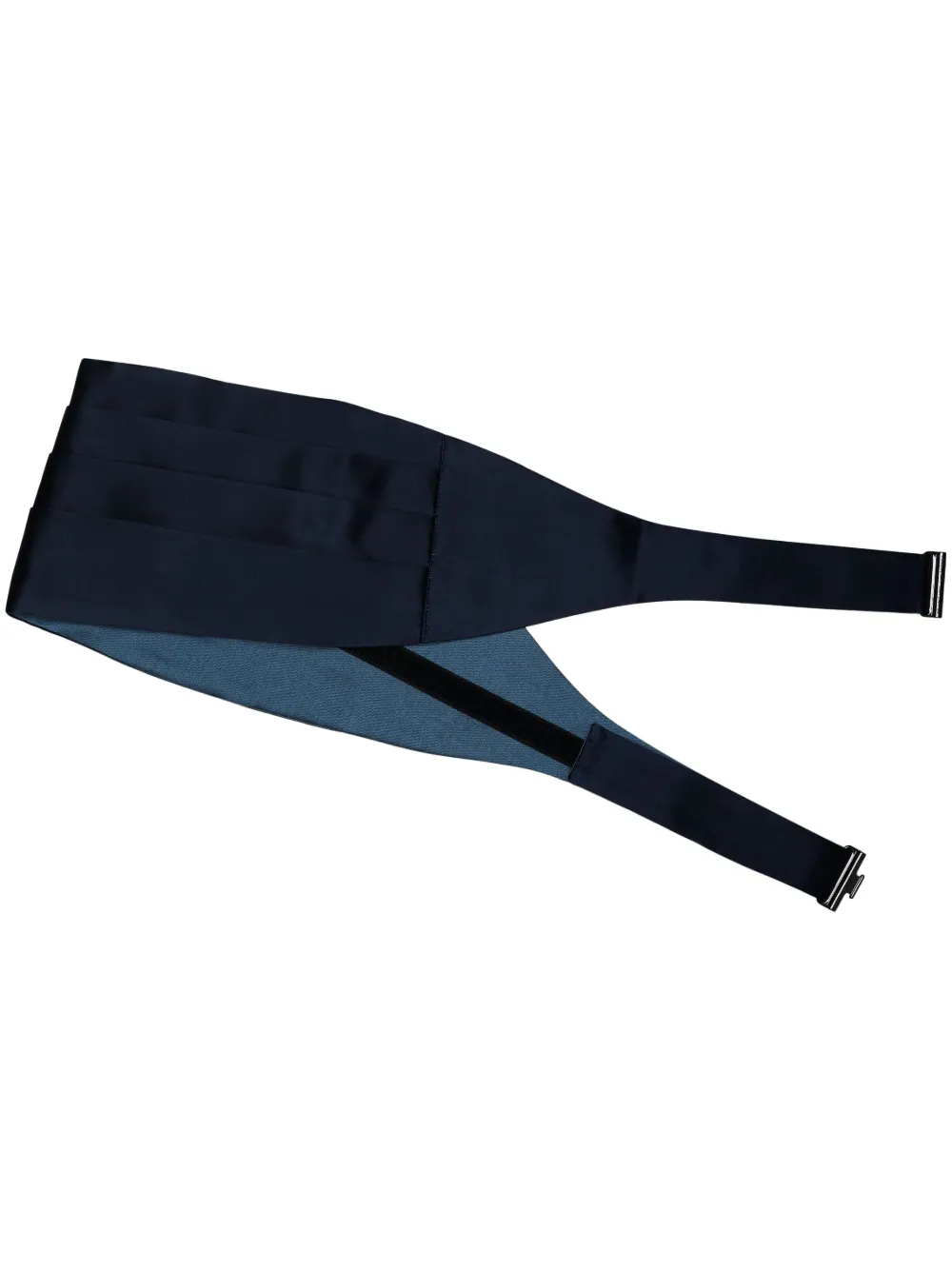 Brunello Cucinelli satin belt | Blue | Image 1