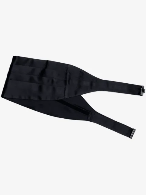 Brunello Cucinelli silk and cotton satin cummerbund