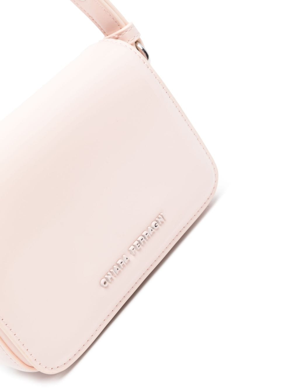 Shop Chiara Ferragni Logo-lettering Shoulder Bag In Pink