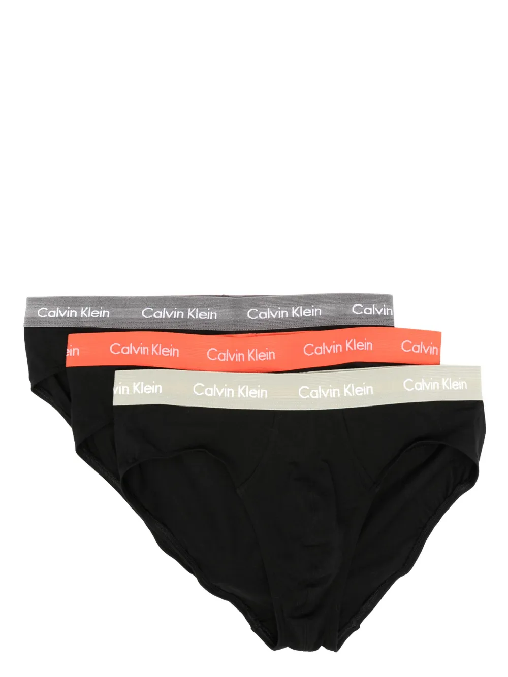Calvin Klein Underwear ロゴ ブリーフ セット - ブラック Calvin Klein Underwear ロゴ ブリーフ セット - ブラック