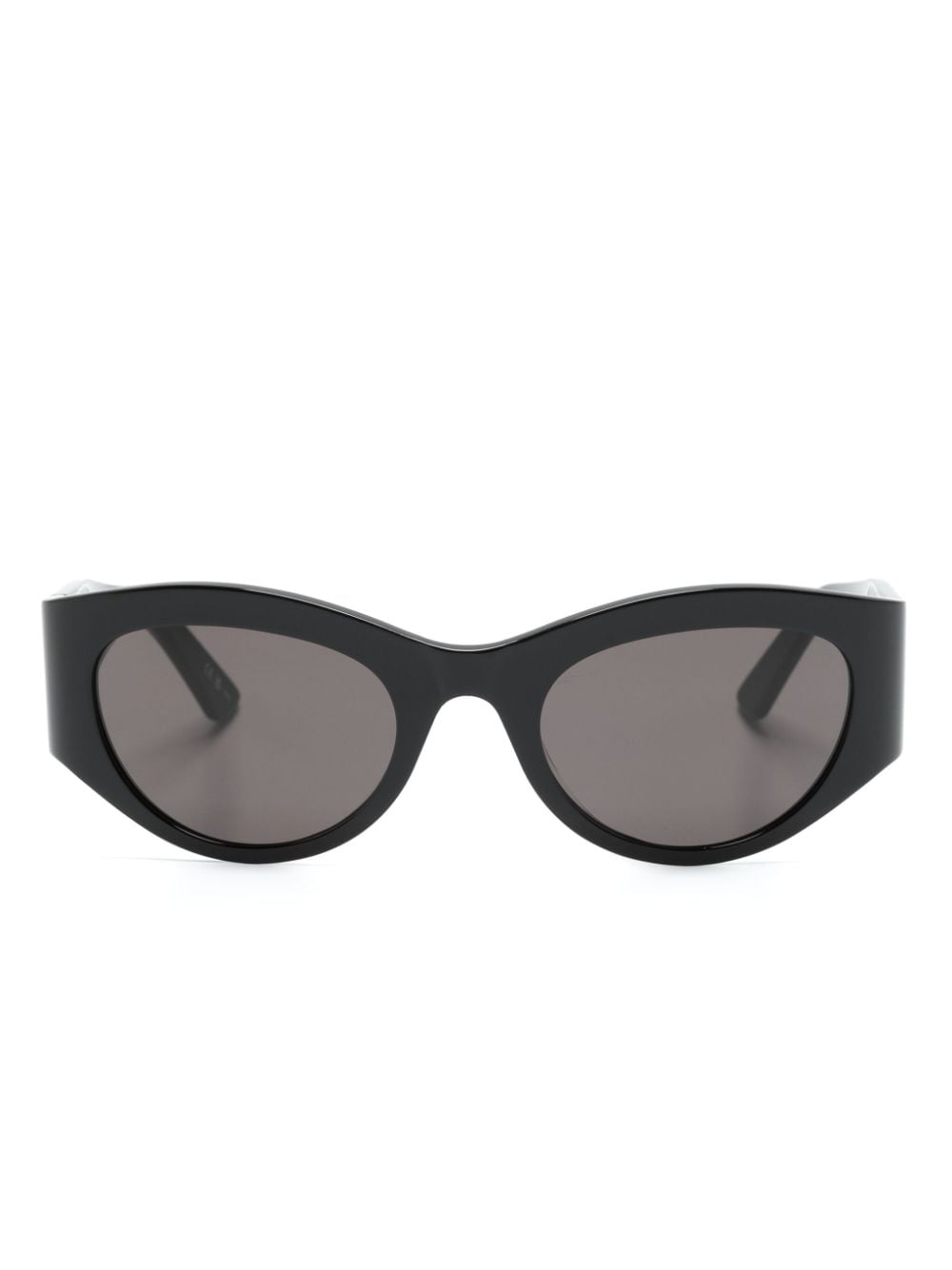Balenciaga Eyewear Zonnebril met ovalen montuur Zwart