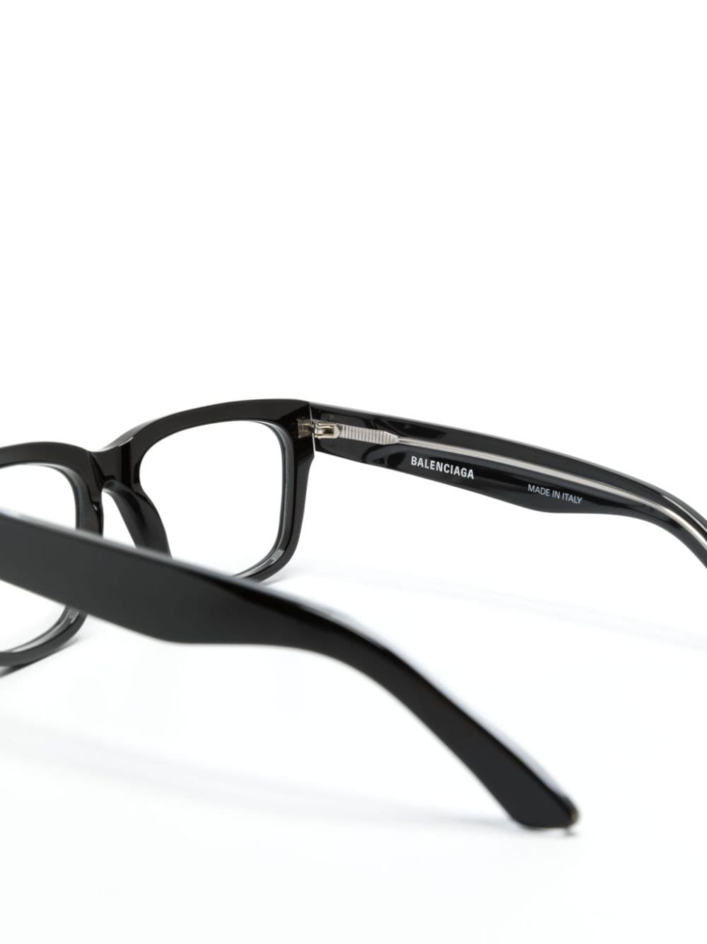 Balenciaga Eyewear BB0343O bril met rechthoekig montuur Zwart