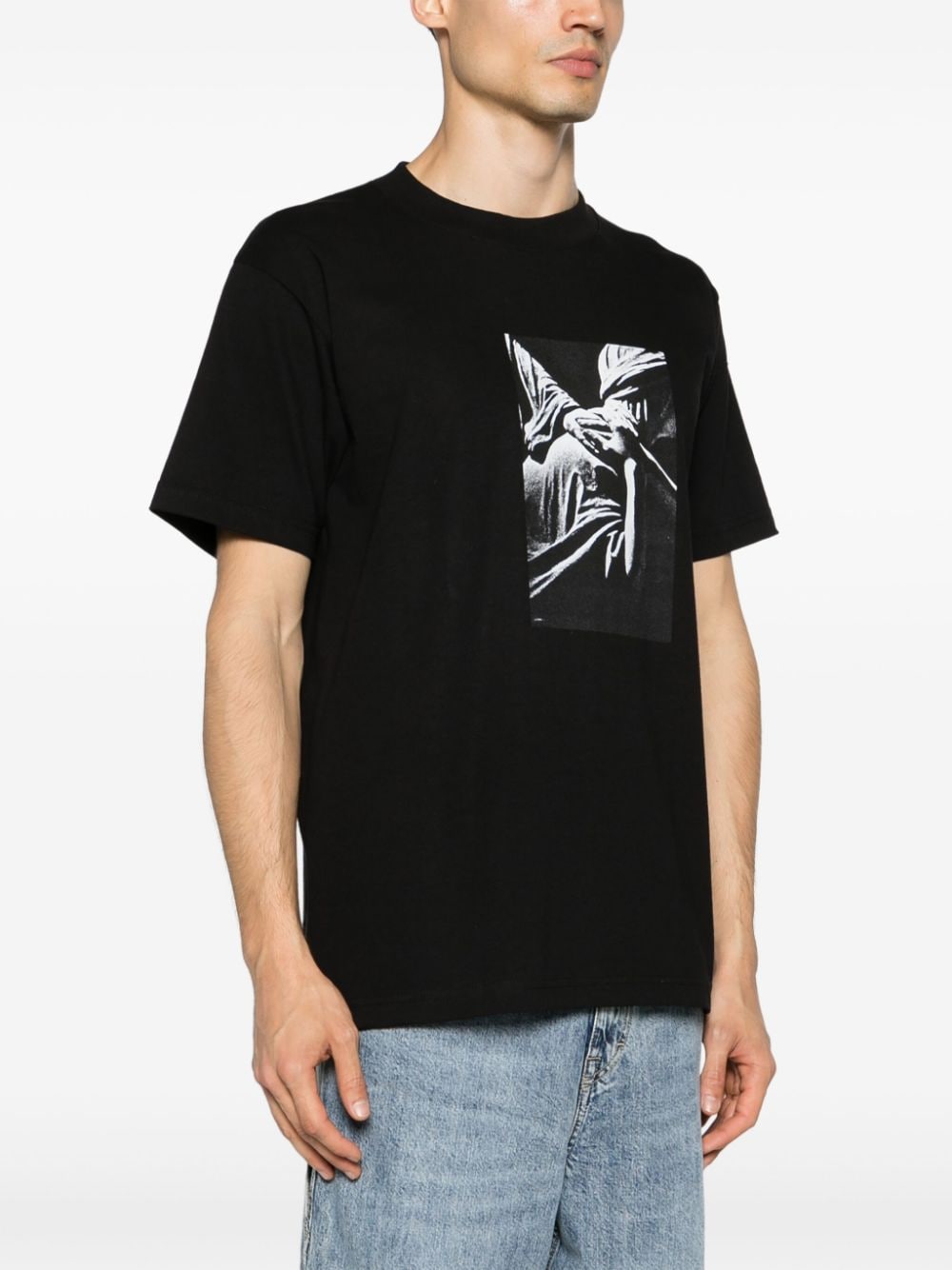 Pleasures x Joy Division T-shirt met print Zwart