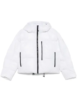 ジャケット STELLA MCCARTNEY Women Jackets 650149STA49 9210 WHITE Adidas Women's Stella McCartney Short Puffer Jacket, Cloud