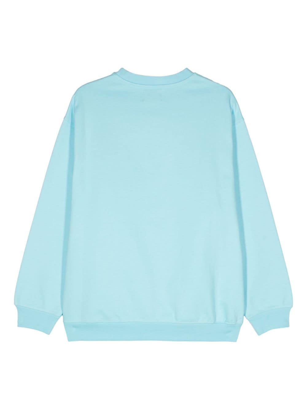 RASSVET logo-print cotton sweatshirt - Blauw