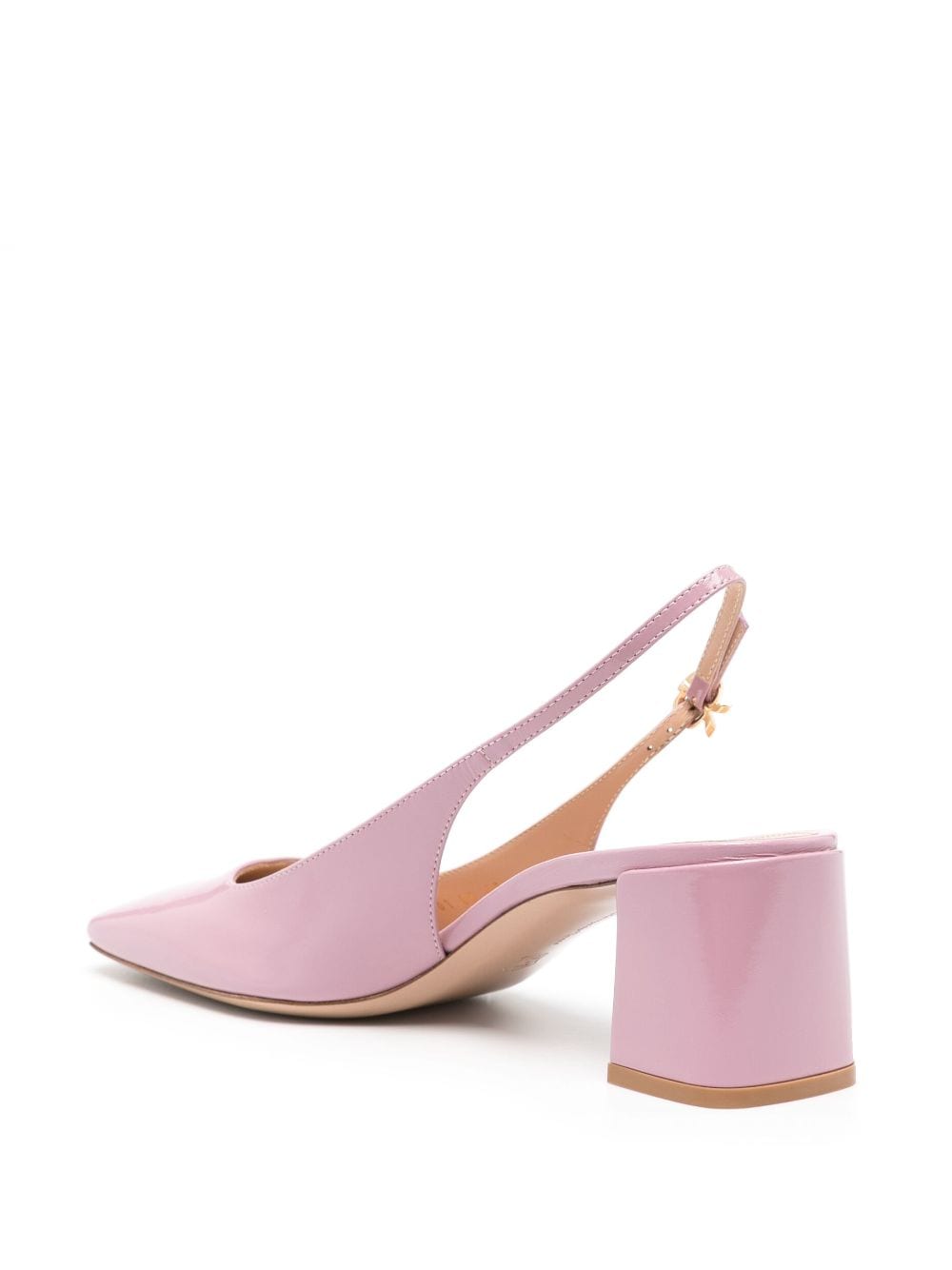 Shop Gianvito Rossi Freeda 55mm Slingback Pumps In Pink
