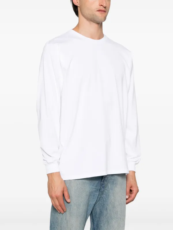 AURALEE BEAUTY&YOUTH 別注 LUSTER T SHIRT AURALEE: Khaki Luster Plaiting T-shirt | SSENSE