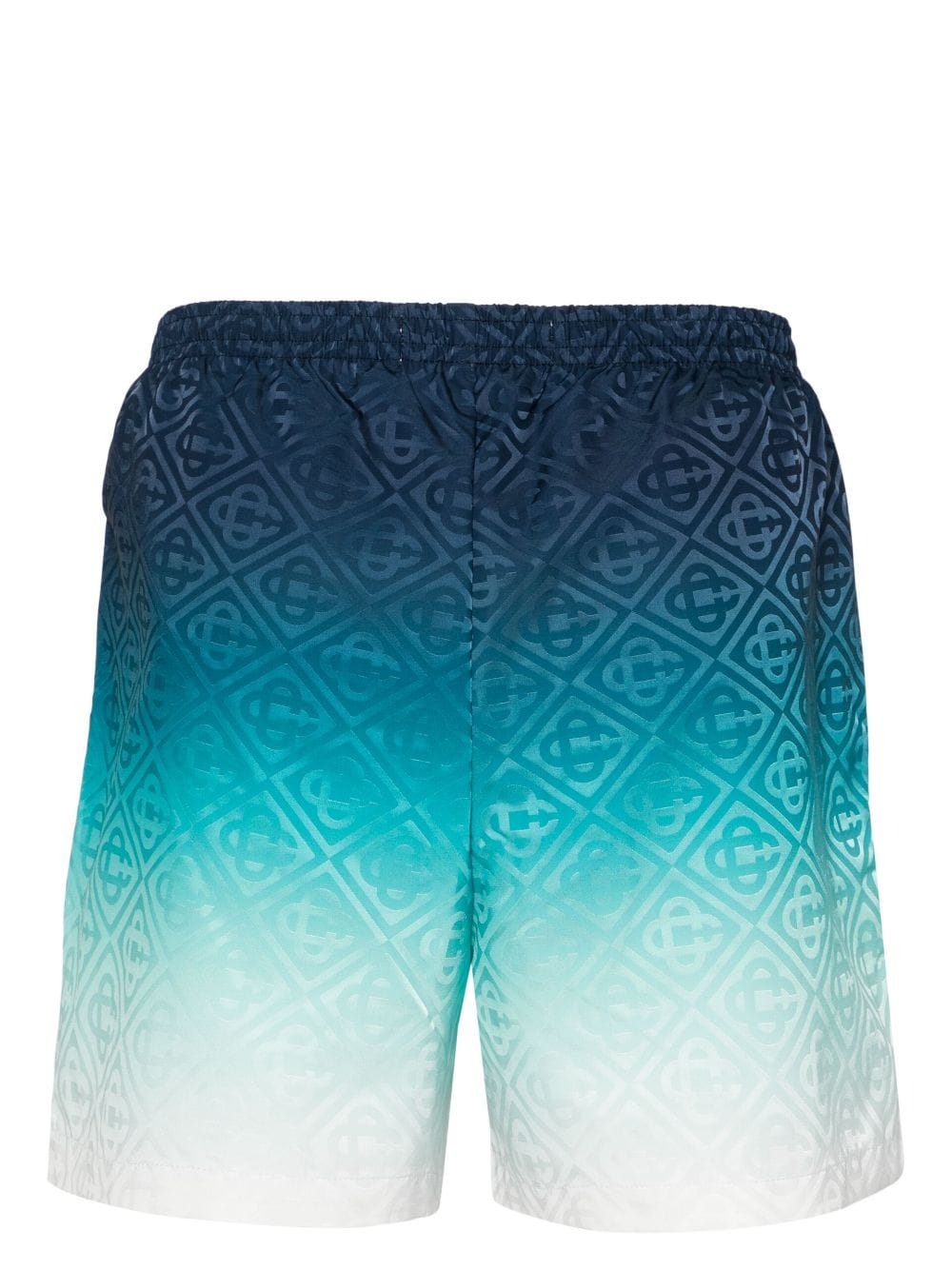 CASABLANCA LOGO-JACQUARD SWIM SHORTS 