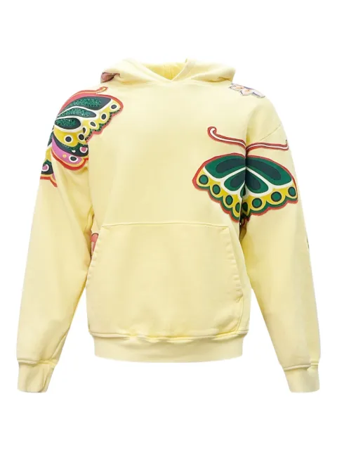cout de la liberte Killian butterfly-print hoodie