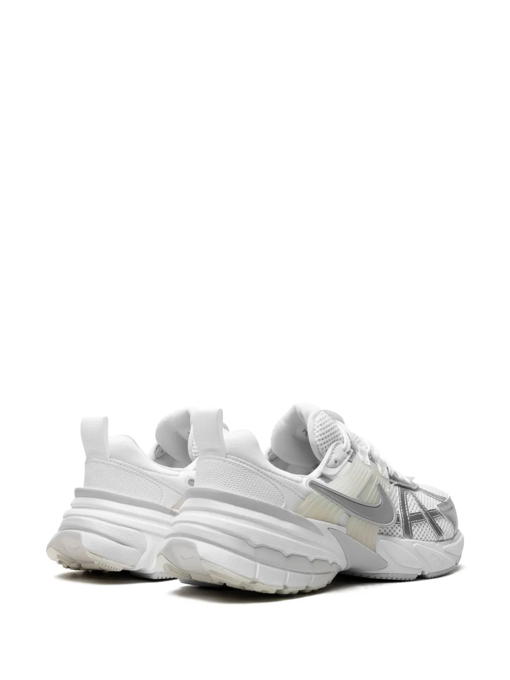 Shop Nike V2k Run Low-top Sneakers In White