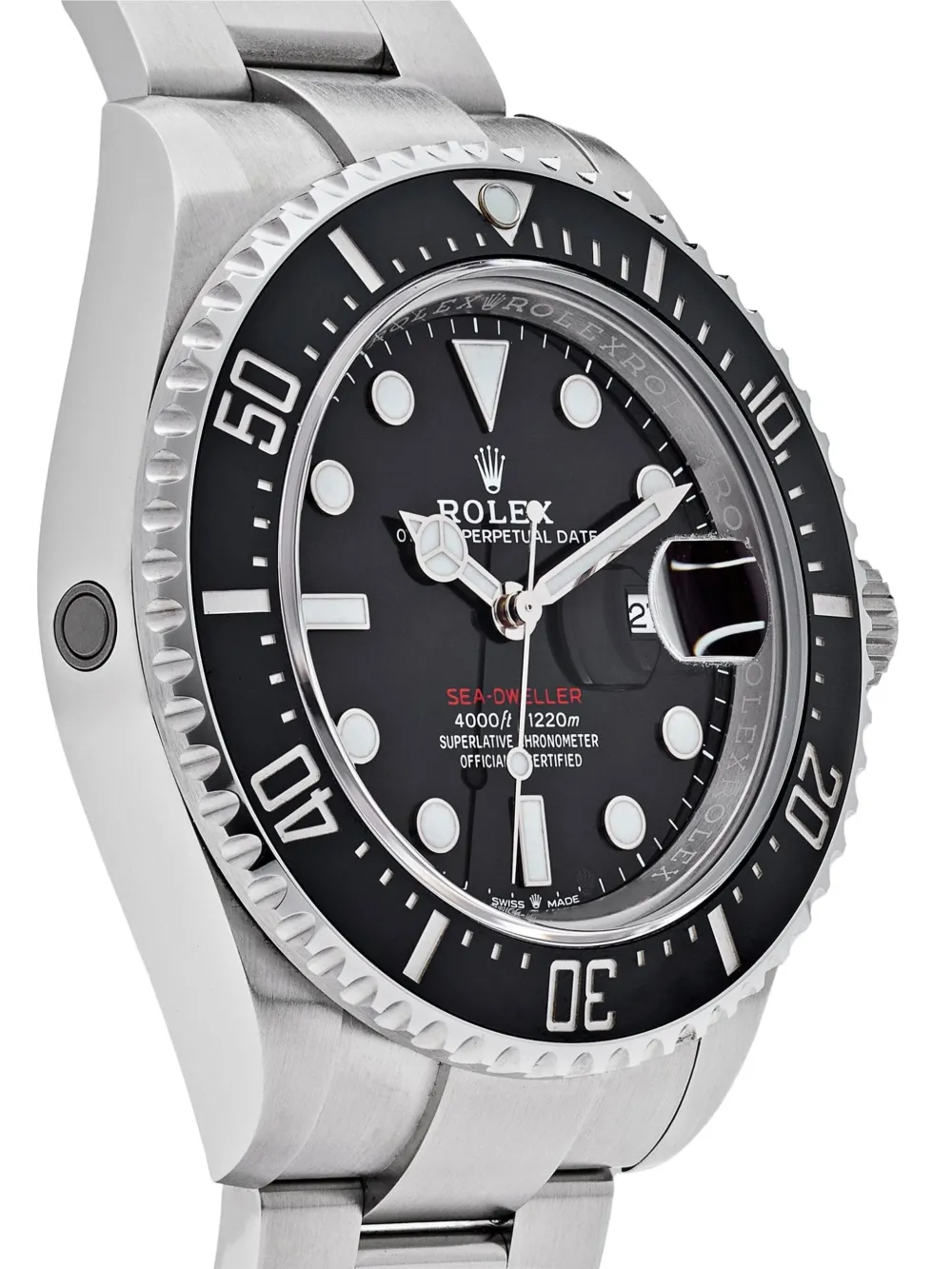 Pre-owned Rolex 2021  Deepsea Sea-dweller 43mm In 黑色