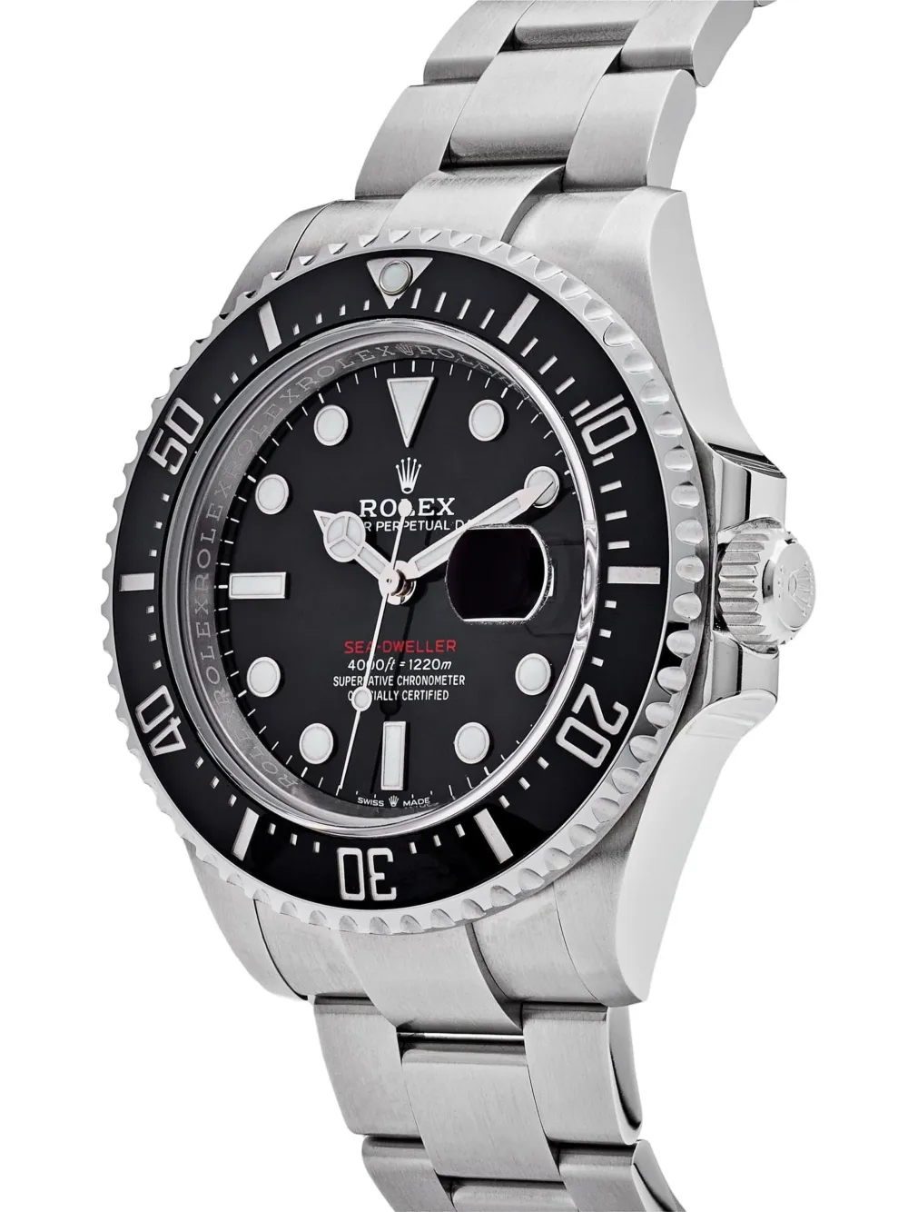 Pre-owned Rolex 2021  Deepsea Sea-dweller 43mm In 黑色