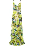 Nicholas Kamila silk dress - Green