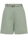 Nicholas Lavinia linen shorts - Green
