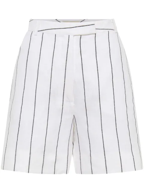 Nicholas Lavinia linen tailored shorts