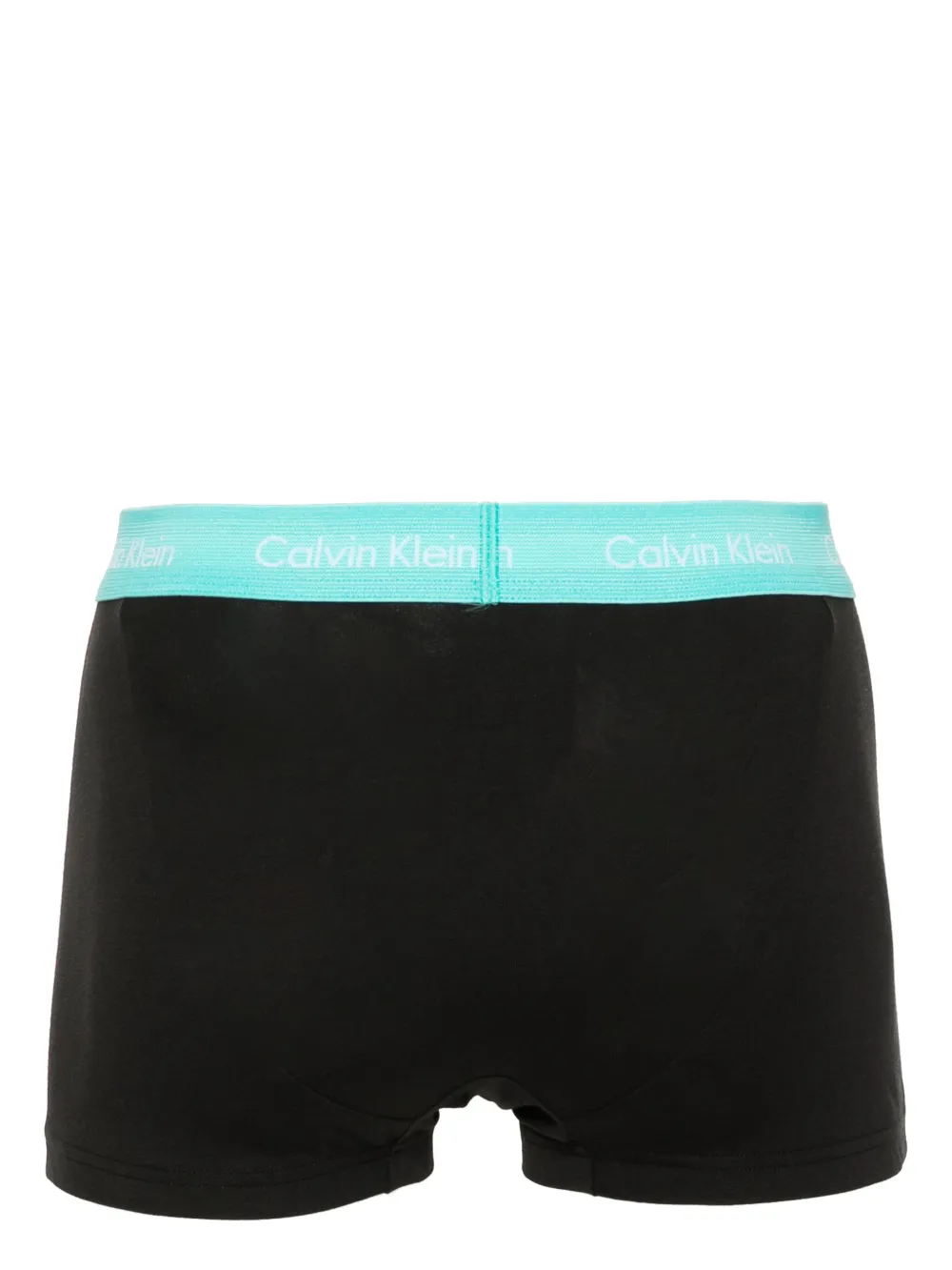 Calvin Klein Drie boxershorts met logoband Zwart