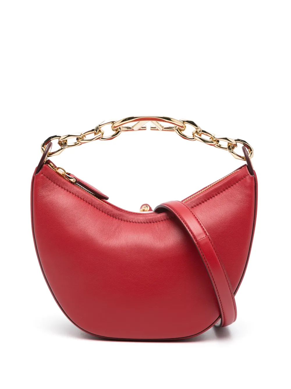 Valentino Garavani VLogo Moon kleine shopper Rood