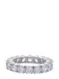 Fantasia by Deserio 14kt gold vermeil eternity band ring - Silver