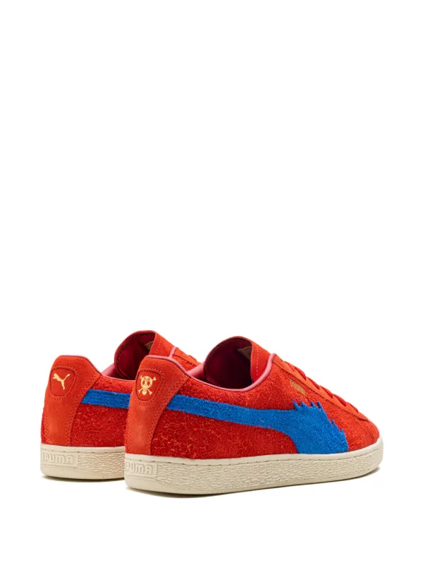 PUMA x One Piece Suede Buggy Sneakers Red FARFETCH SG