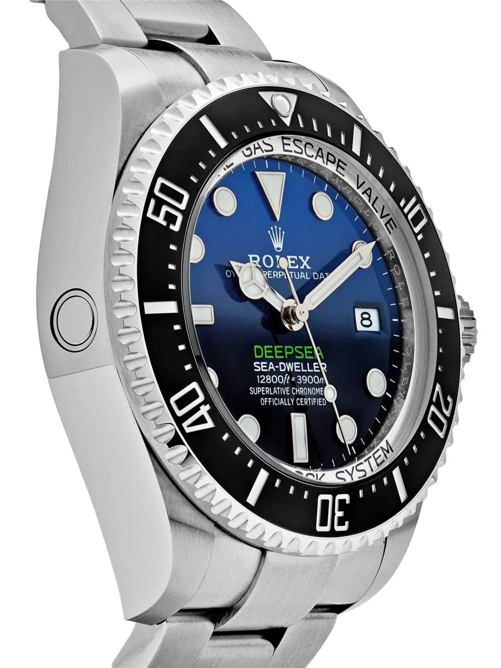 Pre-owned Rolex 2022 Sea-dweller 44mm In Blue