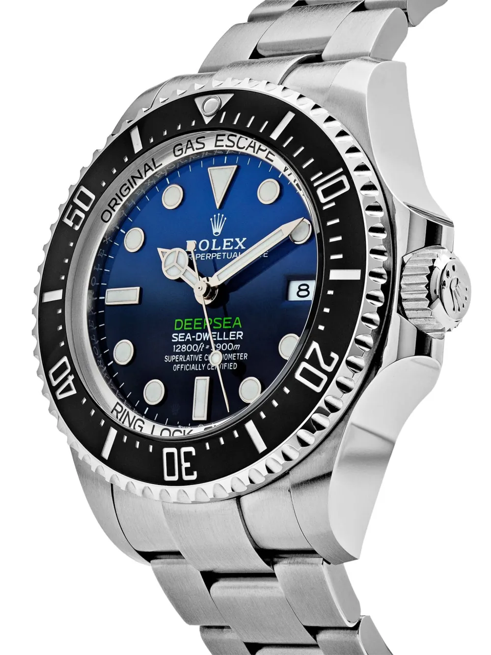 Pre-owned Rolex 2022 Sea-dweller 44mm In Blue