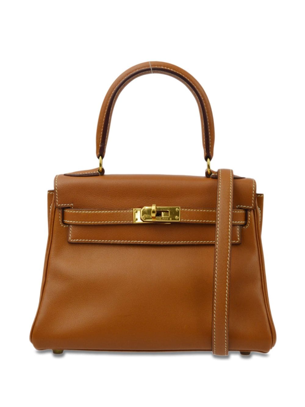 Hermès Pre-Owned 1991 Kelly 20 Retourne two-way handbag - Brown