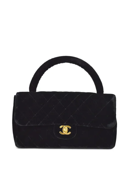 Sac porté épaule Classic Flap médium (1995) - CHANEL Pre-Owned - Modalova
