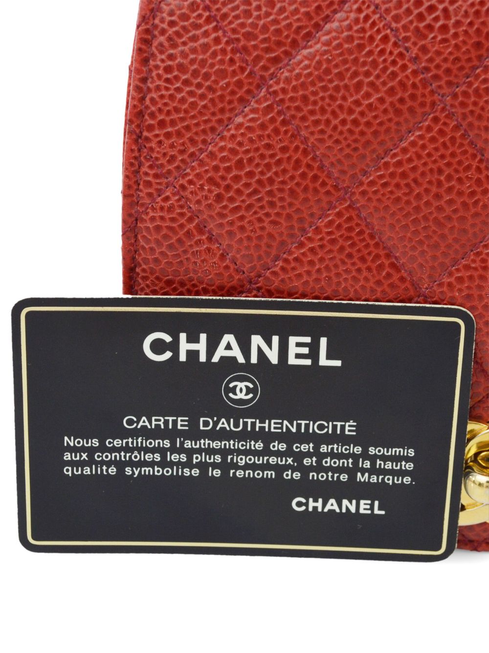 CHANEL 1990 CC turn-lock diamond-quilted belt bag Women