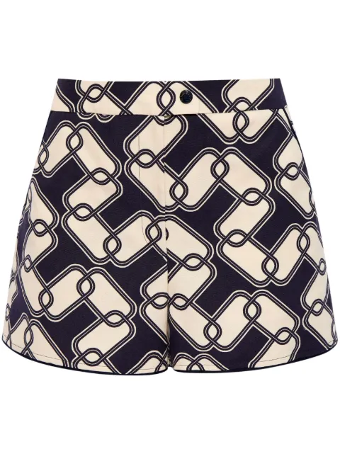 Moncler shorts con estampado abstracto