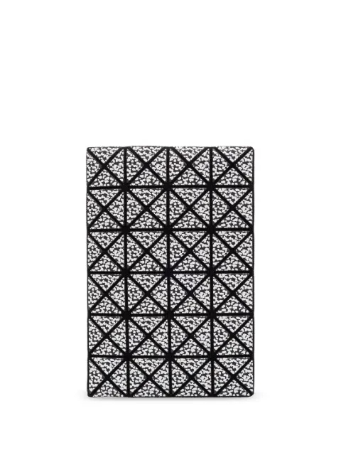 Bao Bao Issey Miyake geometric-pattern cotton card case