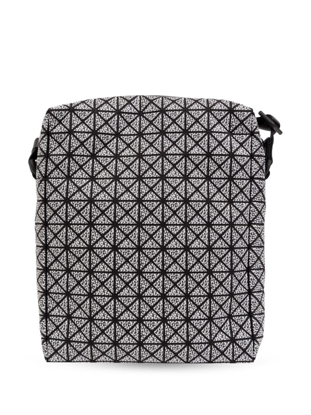 Shop Bao Bao Issey Miyake Geometric-panelled Crossbody Bag In Grey