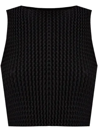 ISSEY MIYAKE　ノースリーブ PLEATS PLEASE ISSEY MIYAKE - PLEATS PLEASE 電球プリント