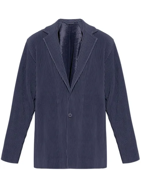 Homme Plissé Issey Miyake blazer con botones y pliegues