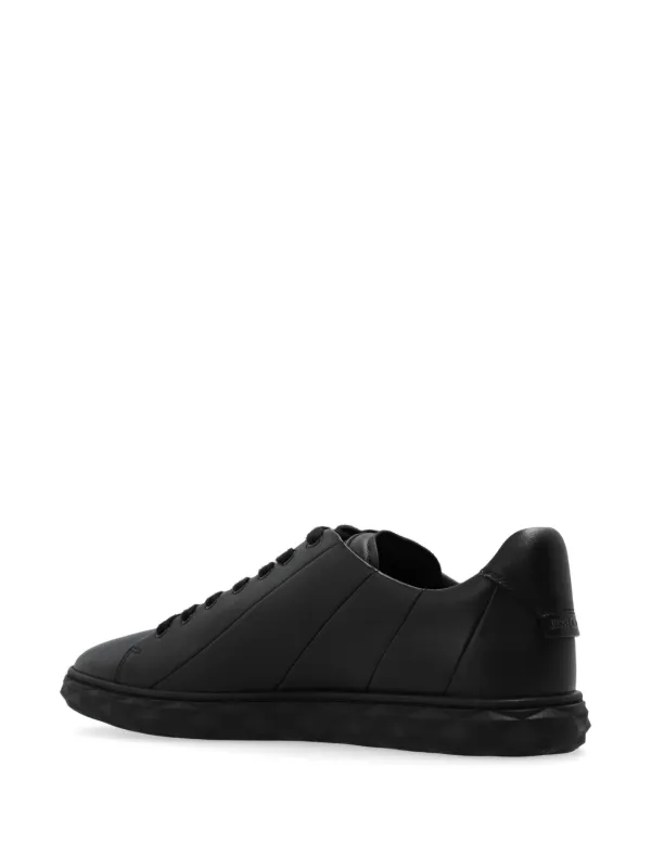 スニーカー JIMMY CHOO DIAMOND LIGHT LEATHER SNEAKERS Diamond Light Flex/F| Latte Leather Trainers | JIMMY CHOO
