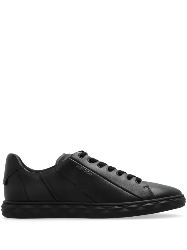 Ysl leather sneakers hotsell