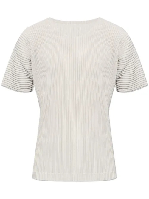 T-shirt plissé à manches courtes - Homme Plissé Issey Miyake - Modalova