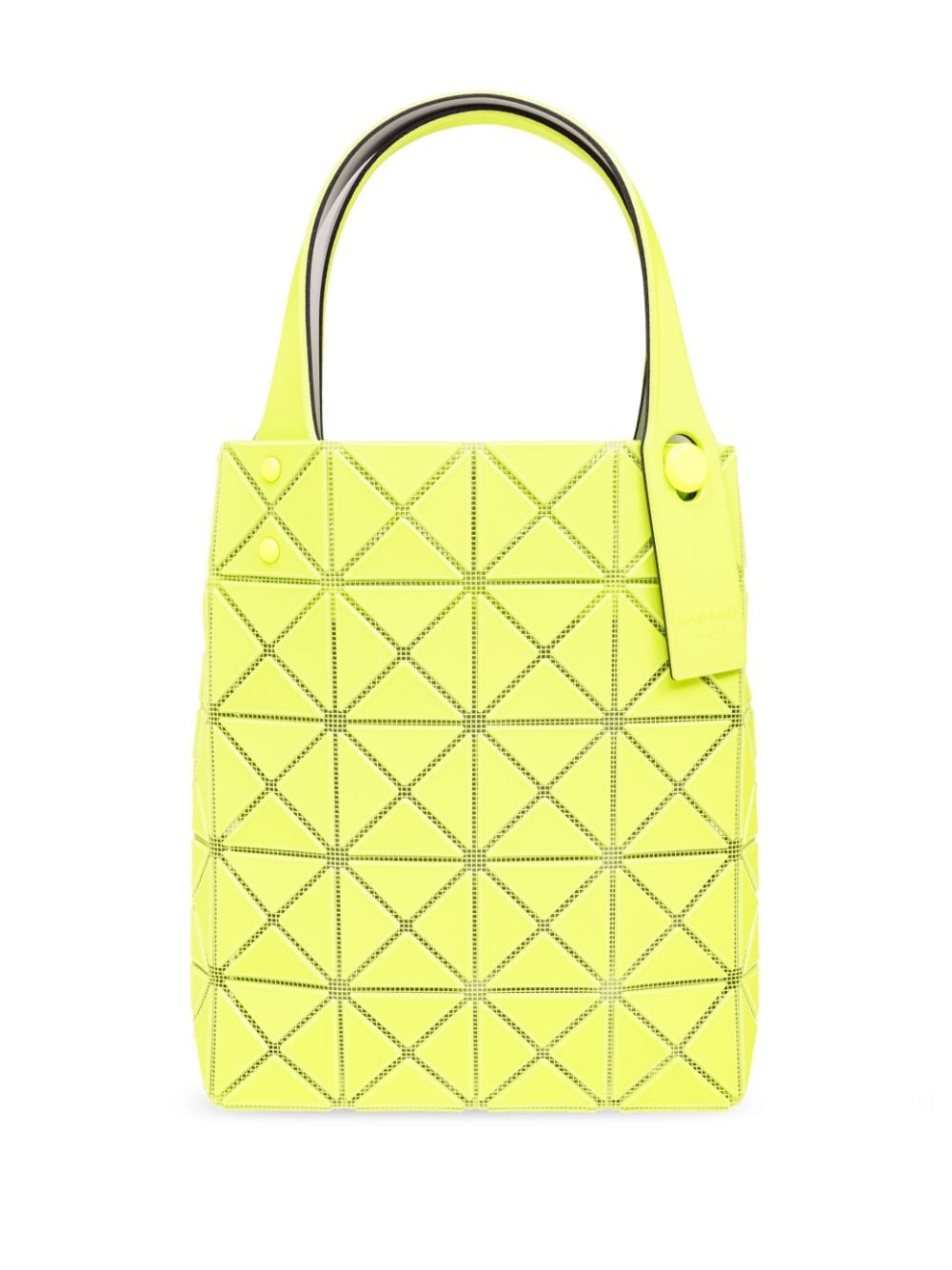 Shop Bao Bao Issey Miyake Prism Panelled Tote Bag In Yellow