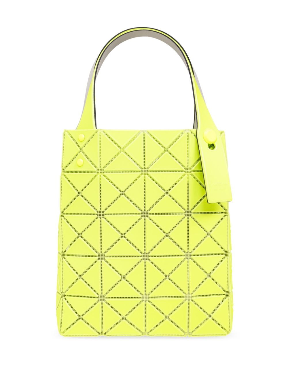 Shop Bao Bao Issey Miyake Prism Panelled Tote Bag In Yellow