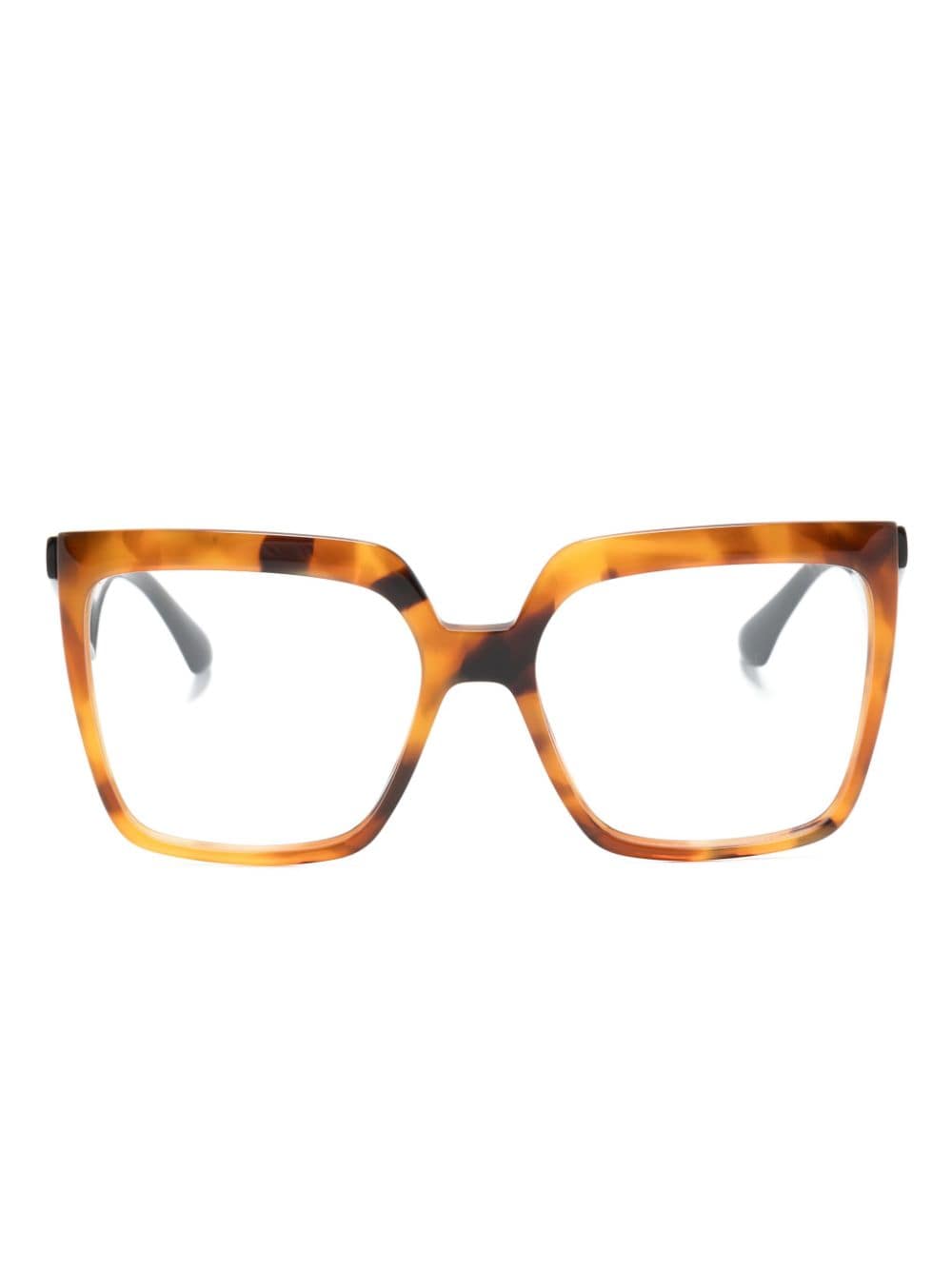 Etro Square-frame Glasses In Brown