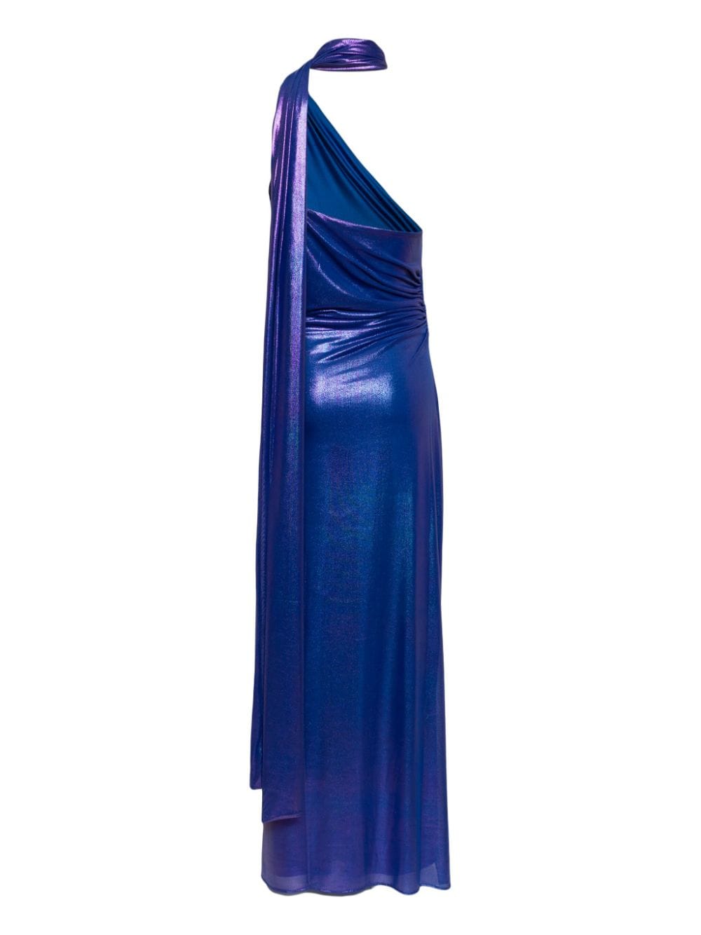 Shop Baobab Collection Ari Asymmetric Maxi Dress In Purple