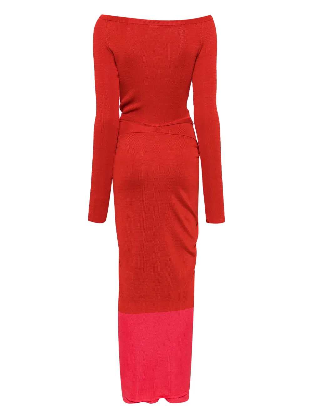 Baobab Collection Amar colour-block dress - Rood