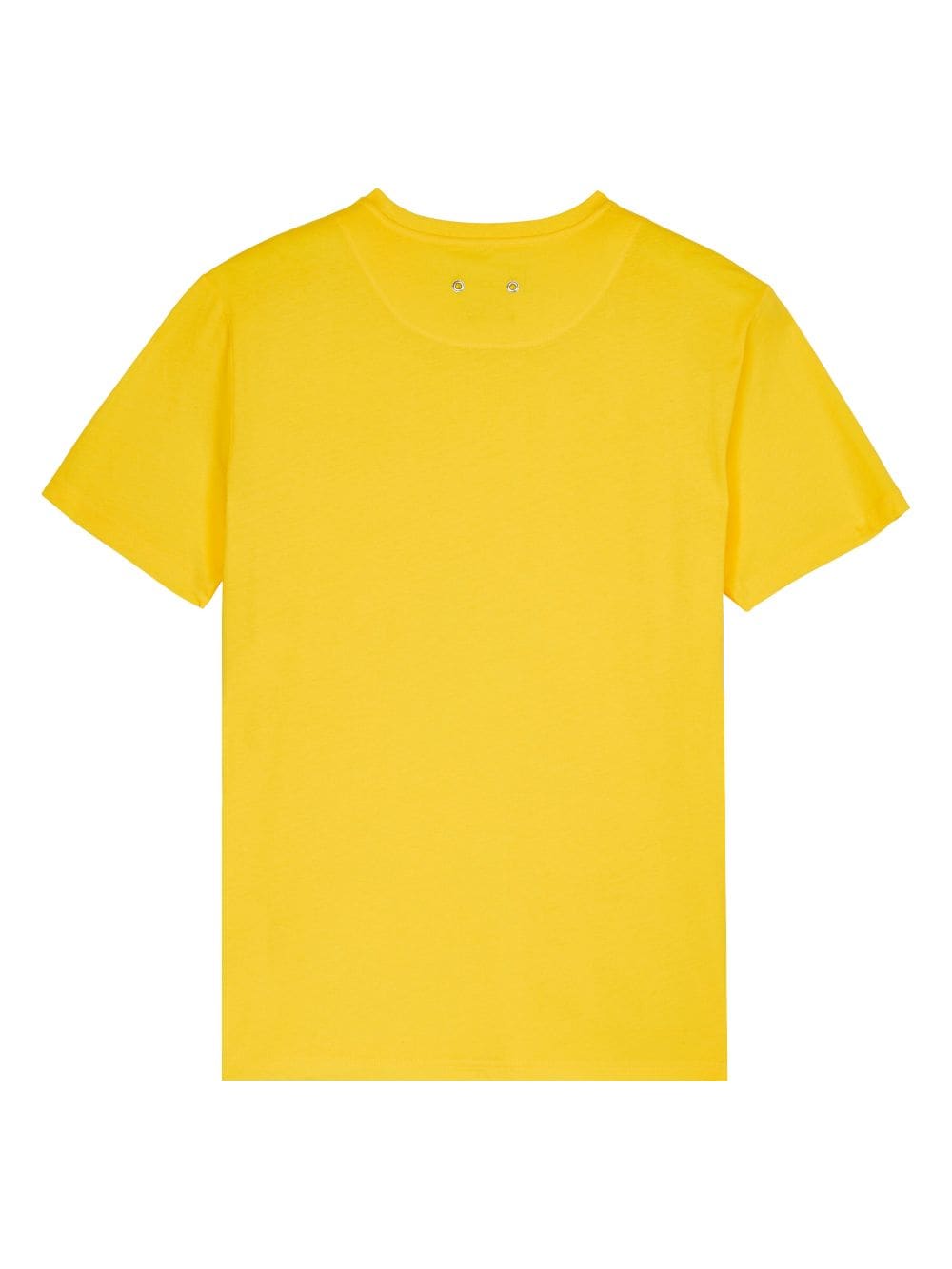 Vilebrequin T-shirt met geborduurd logo van biologisch katoen Geel