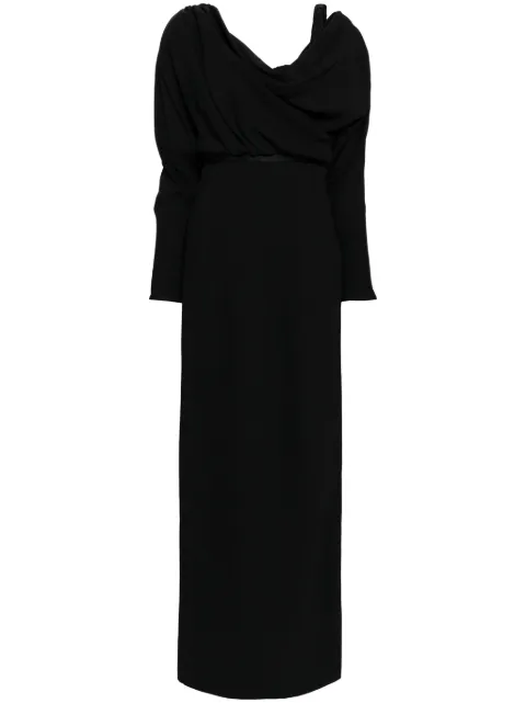 Giambattista Valli draped belted midi dress