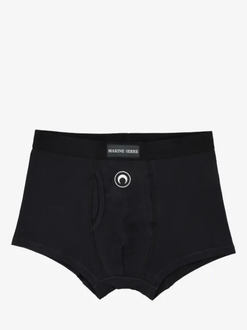 Marine Serre Crescent Moon-embroidered boxers