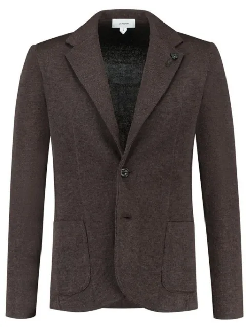 Lardini brooch-detail single-breasted blazer