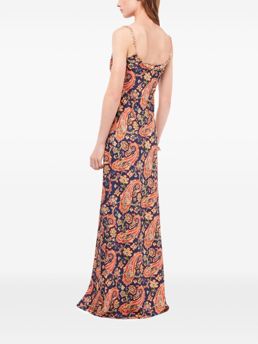 Shop for discounted items Rabanne Paisley Nuisette Maxi Dress Women